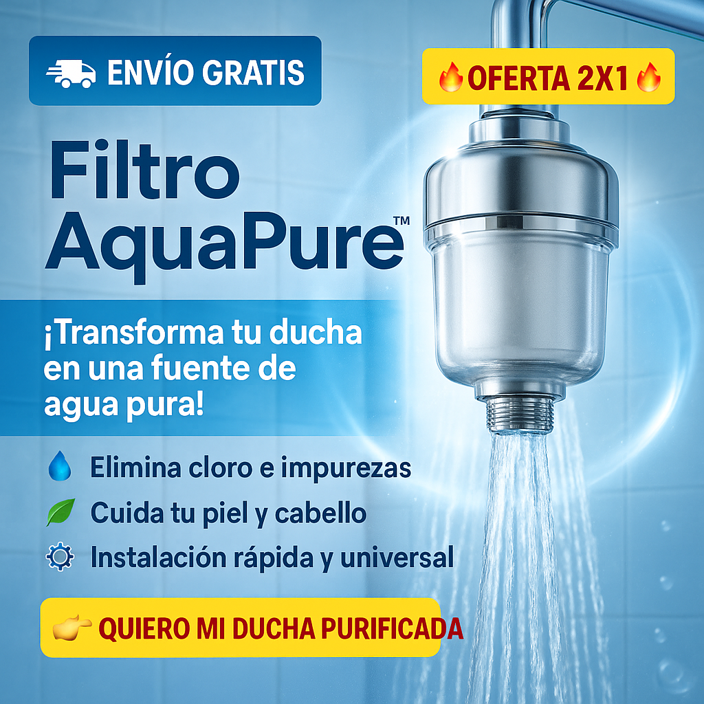 Filtro de Agua Universal AquaPure™ Oferta 2x1