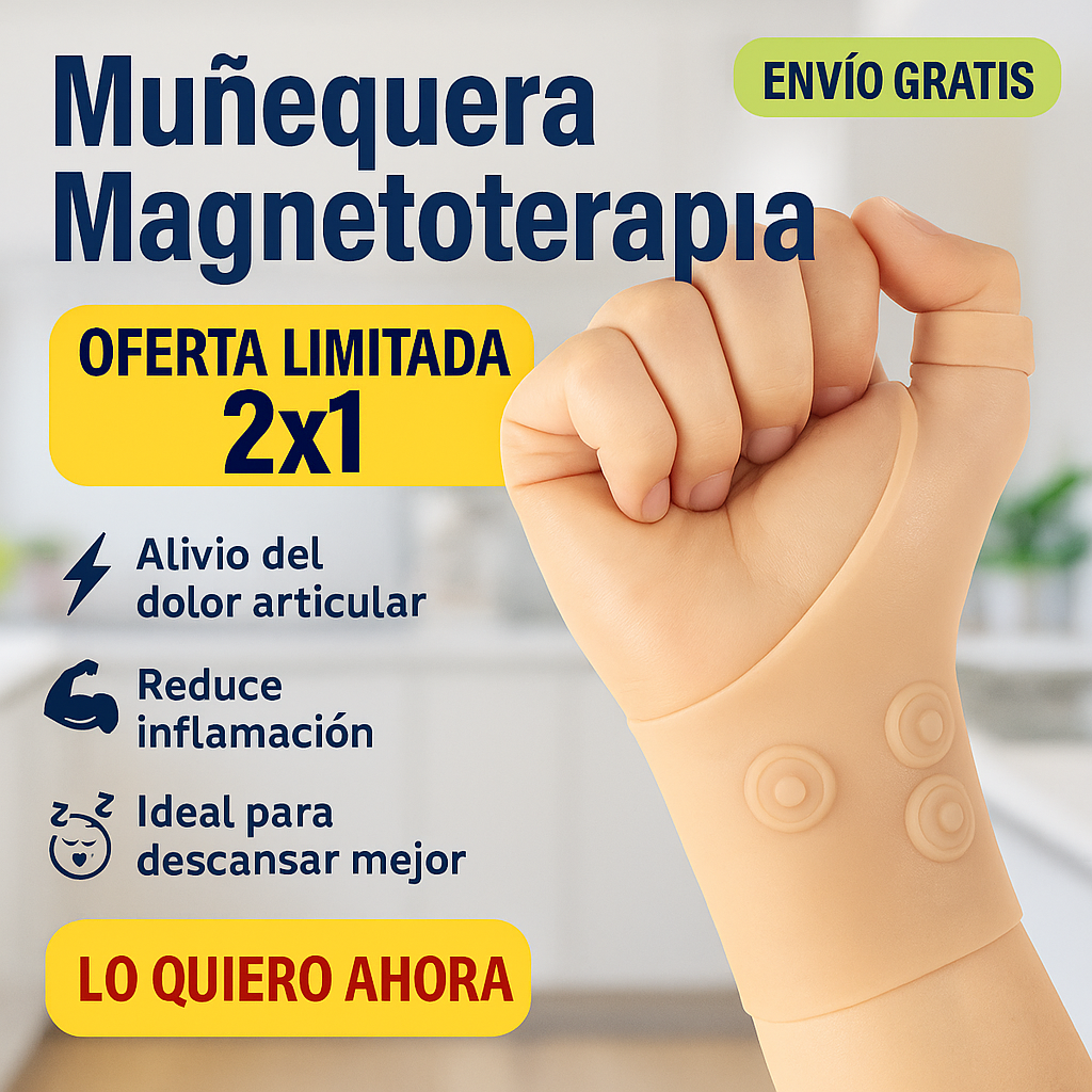 Muñequera con Magnetoterapia