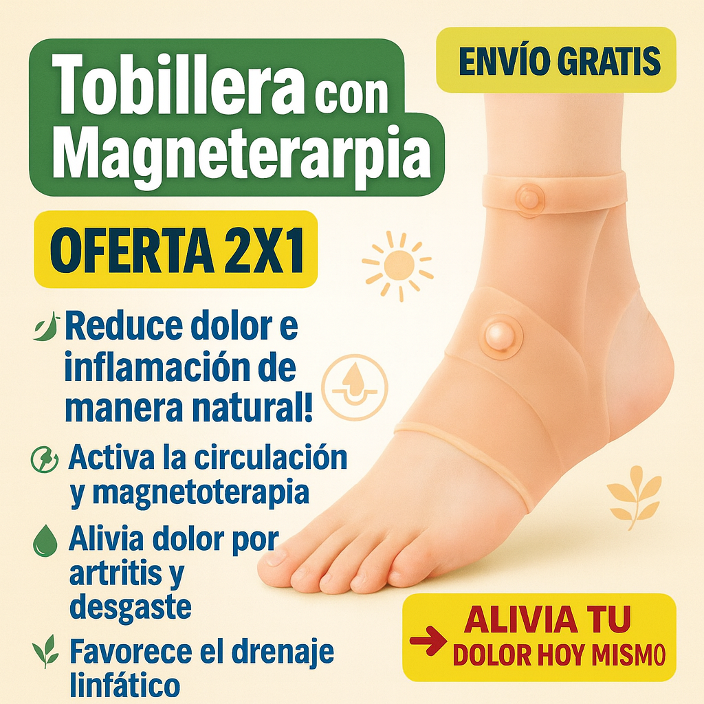 Tobillera con Magnetoterapia